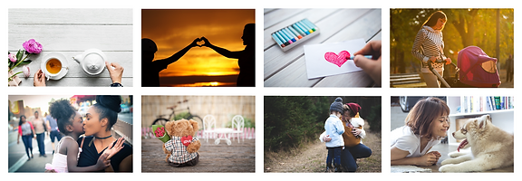 A collection of mother's day stock photos