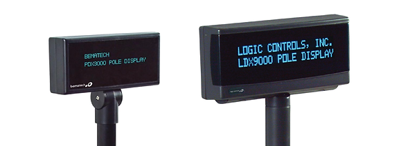 Cash register displays