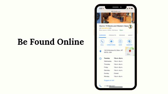 Be found online with ACE's Google integration