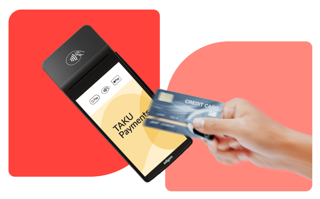 Built-in payment processing with TAKU Pay for ACE